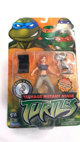 Playmates Teenage Mutant Ninja Turtles Tmnt 2003 April O 