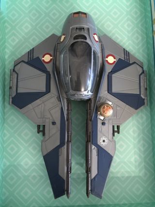 Hasbro Obi - Wan - Jedi Starfighter Revenge Of The Sith Fighter Jet.  As Pictured