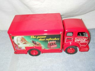 Coca Cola Danbury 1950’s Delivery Truck 1:24 Scale Santa Diecast Box Title