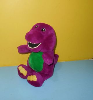 1993 Barney The Purple Dinosaur Plush Toy 13 " Lyons Group For Golden Bear Co