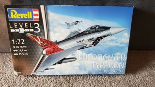 Eurofighter Typhoon Single Seater 1:72 Revell Model Kit