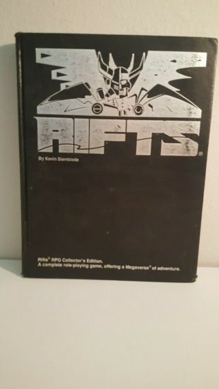 Rifts Role Playing Game Collectors Silver Edition - Palladium Books