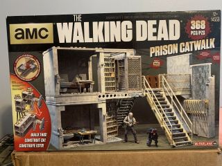 The Walking Dead Prison Catwalk | Mcfarlane Building Set|