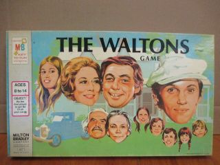The Waltons Vintage Board Game 1974 Complete Milton Bradley Unplayed