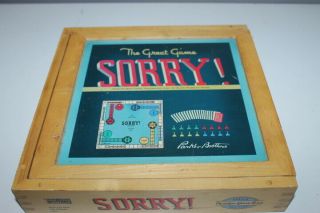 Sorry Board Game Nostalgia Game Series Wood Box 2002