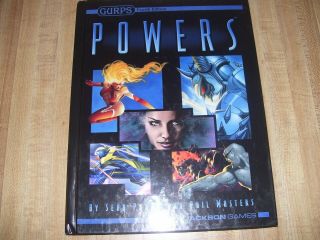 Gurps 4th Edition Powers Hardcover Steve Jackson Games