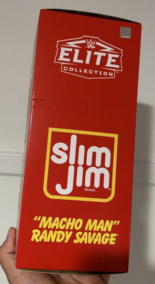Wwe Mattel Macho Man Randy Savage Sdcc Exclusive Slim Jim Elite Series Figure