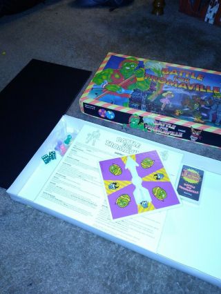 Battle For Tromaville - Toxic Crusaders Board Game - 1991
