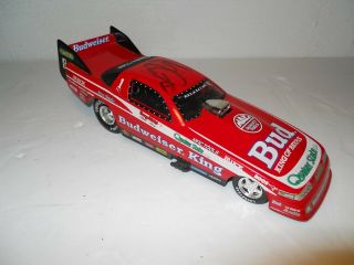 Autographed Action 1/24 Scale Kenny Bernstein Budweiser Funny Car