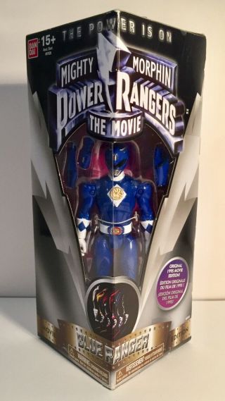 Mighty Morphin Power Rangers The Movie Blue Ranger 5 " Legacy Figure 2016