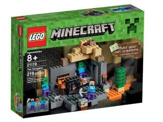 Lego 21119 Mine Craft Minecraft The Dungeon Retired Nisb