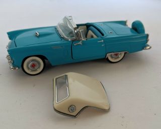 Franklin 1956 Thunderbird Hardtop Convertible 1:43 Scale Teal Blue