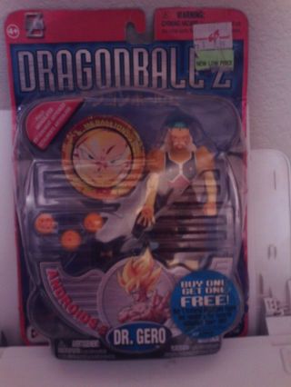 Irwin Dragon Ball Z Action Figure Androids Saga Dr.  Gero Nip 2001
