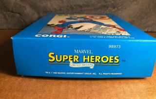 Corgi | 98973 | Marvel Captain America| Limited Edition Gift Set | 1992 6