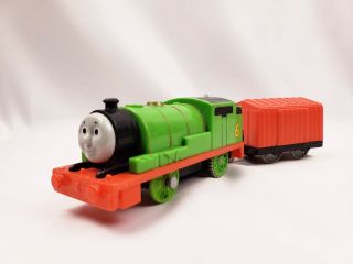 Percy 6 Thomas & Friends Trackmaster Motorized Engine Train With Coal Tender