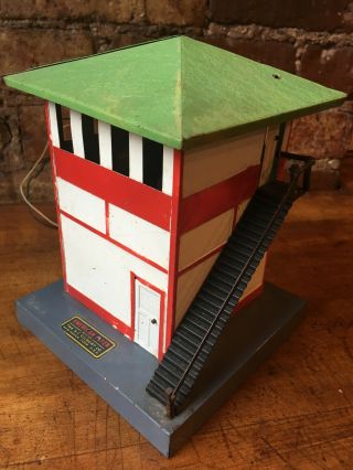 American Flyer S Scale 593 Signal Tower Good Cond