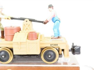 G Scale Lionel 8 - 87200 MILW Milwaukee Road Operating Hand Car 87200 w/ Figures 3