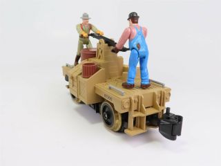 G Scale Lionel 8 - 87200 MILW Milwaukee Road Operating Hand Car 87200 w/ Figures 4