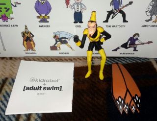 Kidrobot Adult Swim Monarch 2 " Vinyl Figure Cartoon Network 3/25