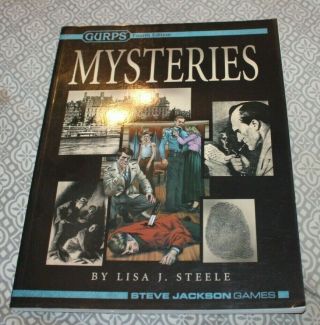 Gurps Mysteries (4ed) Op By Steele,  Lisa J.