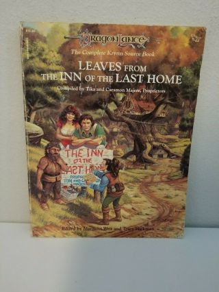 Dragonlance - Leaves From The Inn Of The Last Home 1st Printing - Ad&d