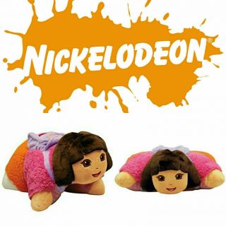 Dora The Explorer Pillow Pets Soft Plush Pillow Nickelodeon 11 " Stuffed Toy