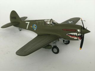 Franklin Armour 1/48 Curtiss P - 40 Warhawk Diecast Display Model (a)
