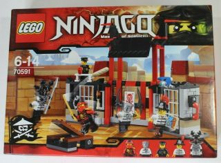 Lego Ninjago Set 70591 Kryptarium Prison Breakout - & Box