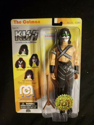 Kiss - Peter Criss The Catman / Limited Edition 8 " Mego Action Figure 641