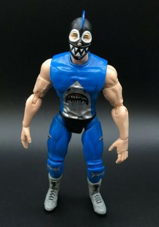 Shark Boy Tna Impact Wrestling Figure 2005 Marvel Toys Sharkboy Masked Wrestler