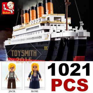 Sluban Building Block B0577 Titanic Ship Britain Boat Jack Rose Assembled Toy