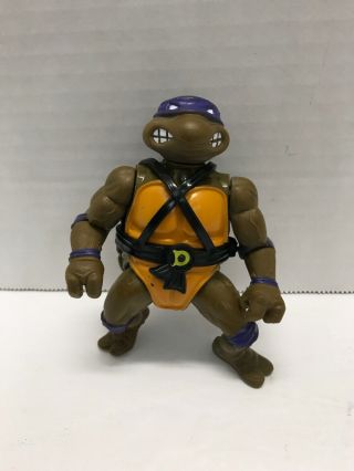Vintage 1988 Tmnt Teenage Mutant Ninja Turtles Donatello 4 " Figure W/belt