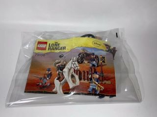 Lego 79106 The Lone Ranger; Cavalry Builder Set Discontinued Complete No Box