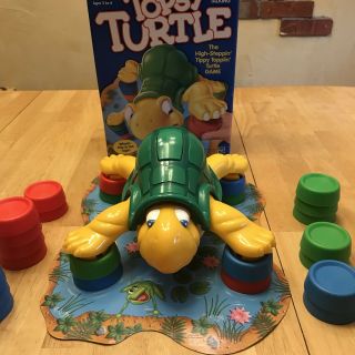 Topsy Turtle Electronic Talking Game Milton Bradley Hasbro 2000 Children 