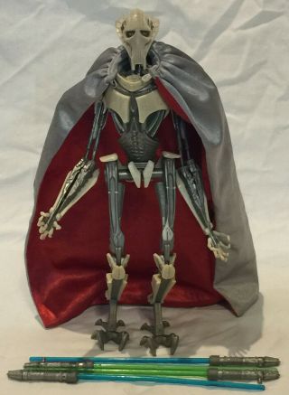 Star Wars 12 " Series 2005 Hasbro Rots General Grievous Loose Complete