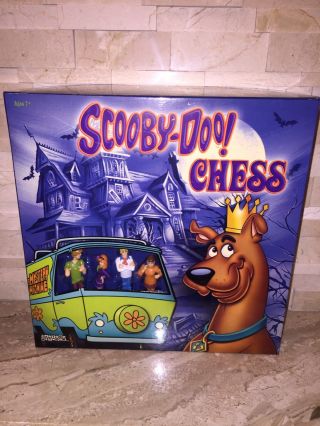Scooby Doo Chess Game Open Box