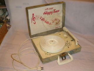 Dejay Happy Tunes Model Sp - 11 Record Player - - Great Sound,  Looks Rough