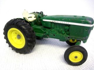 Vintage ERTL John Deere Tractor 584 1/16 Die - Cast - Used/Played With Condiiton 7