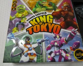 Iello King Of Tokyo Kids Fun Board Game Full Set