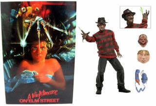 Neca Freddy Krueger A Nightmare On Elm Street 30th Anniversary 7 " Action Figure