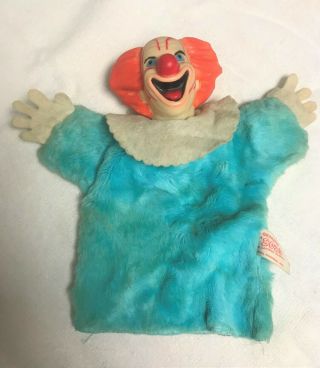 Bozo The Clown Renall Capitol Records Hand Puppet 1950 