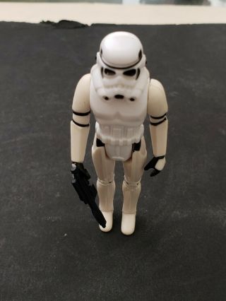 Vintage 1977 Star Wars Stormtrooper Storm Trooper Action Figure Complete Weapon