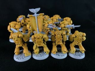 Tactical Squad x16 - Imperial Fists - Space Marines - Warhammer 40k 3