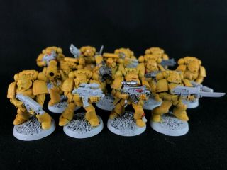 Tactical Squad x16 - Imperial Fists - Space Marines - Warhammer 40k 4