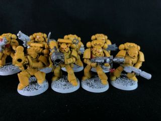 Tactical Squad x16 - Imperial Fists - Space Marines - Warhammer 40k 6