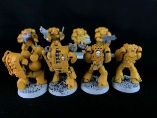 Tactical Squad x16 - Imperial Fists - Space Marines - Warhammer 40k 7