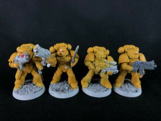 Tactical Squad x16 - Imperial Fists - Space Marines - Warhammer 40k 8