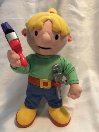Bob The Builder Talking Wendy Plush Doll - Tested/works Great