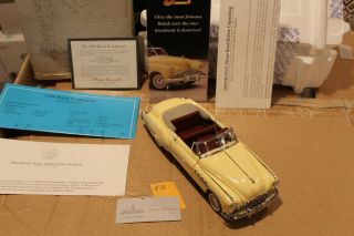 T16 Franklin 1949 Buick Roadmaster " Rainman " 1:24 Yellow,  Cert B11tl08