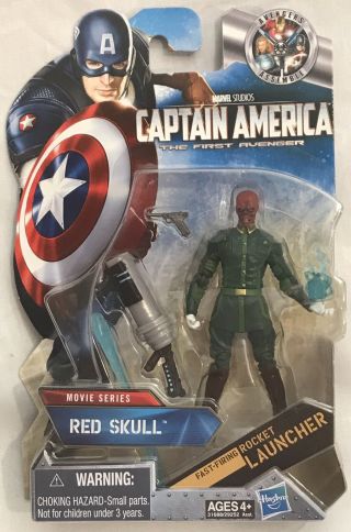 Marvel Captain America The First Avenger Movie Series Red Skull White Gloves